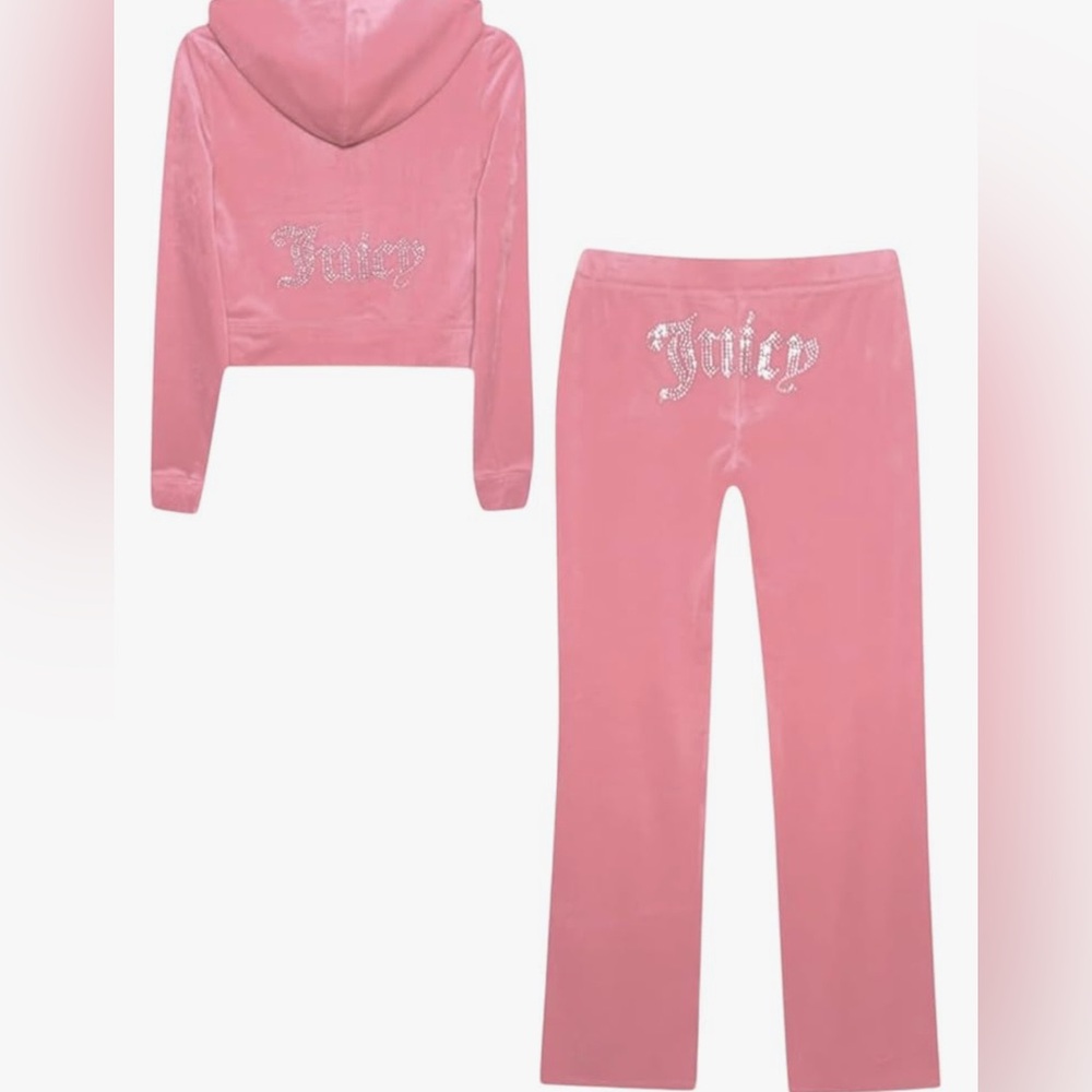 Juicy Couture Tracksuit Set Rose